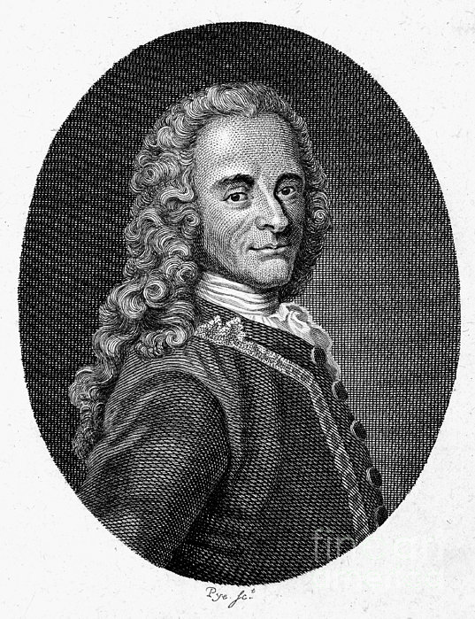 Voltaire (1694-1778) by Granger