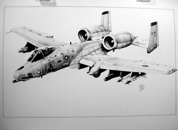 A-10 warthog dual edf rc jet