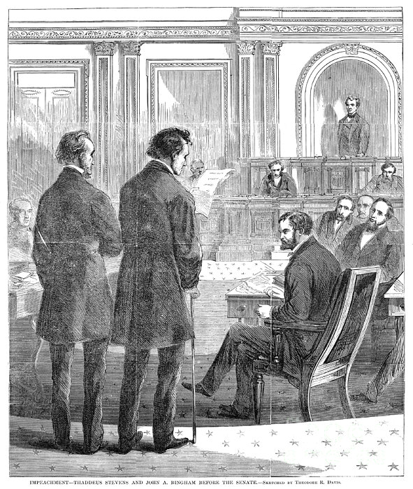 Andrew Johnson Impeachment by Granger