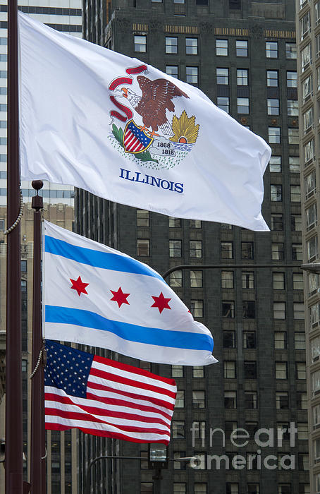 Ann Horn - Chicago Flags