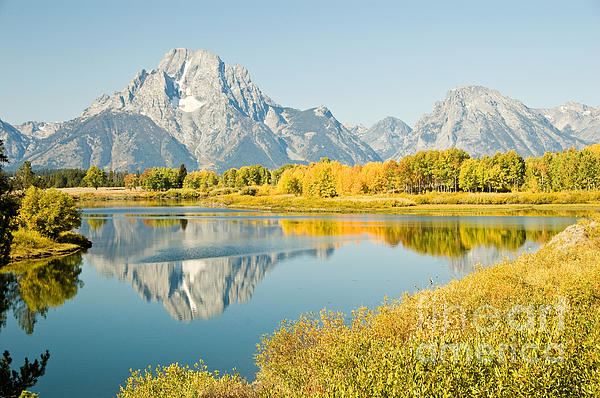 Bob and Nancy Kendrick - Early Autumn at Oxbow Bend