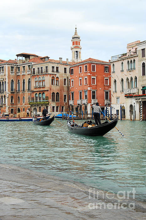 Eva Kaufman - Gondola in Venice Italy Grand Canal