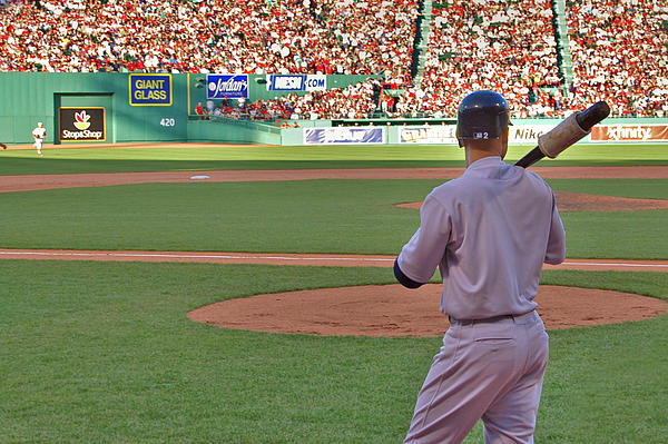 Baseball - Derek Jeter Poster by Joann Vitali - Fine Art America