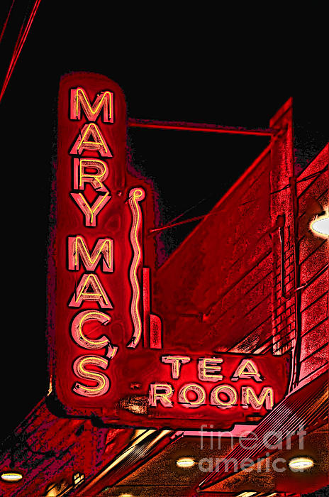 Mary Mac S Tea Room Atlanta Georgia Greeting Card