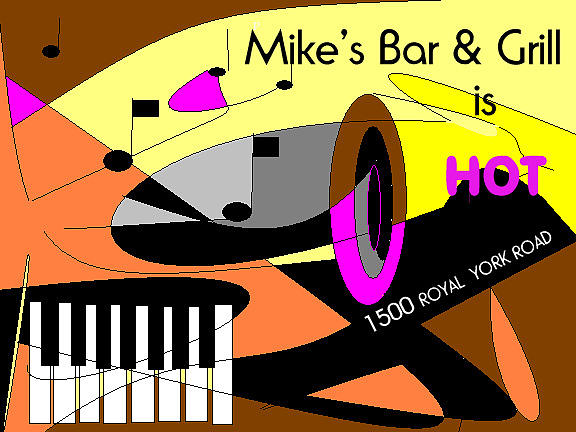 Mikes Bar Digital Art