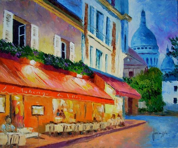 Montmartre. Paris Painting