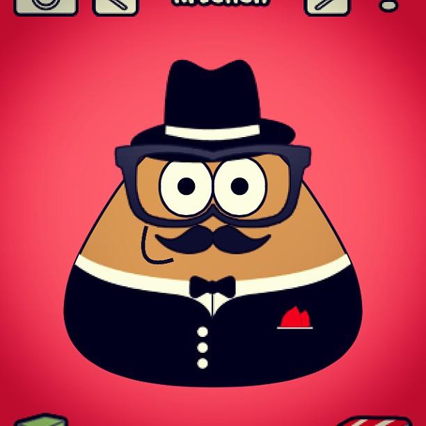 Pou Meme | Greeting Card