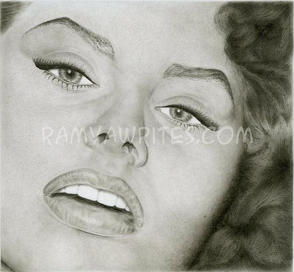 Ramya Sadasivam - Oil Portrait of Marilyn Manroe
