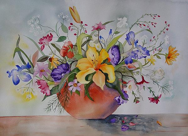 Arleen Spears - Pot of Flowers
