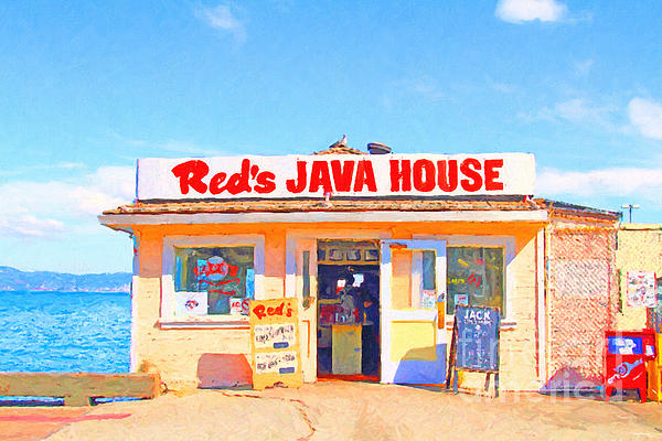 red's java house shirt