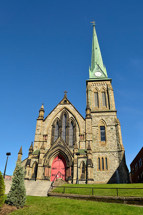 Saint John's New Brunswick Canada Church by Eva Kaufman