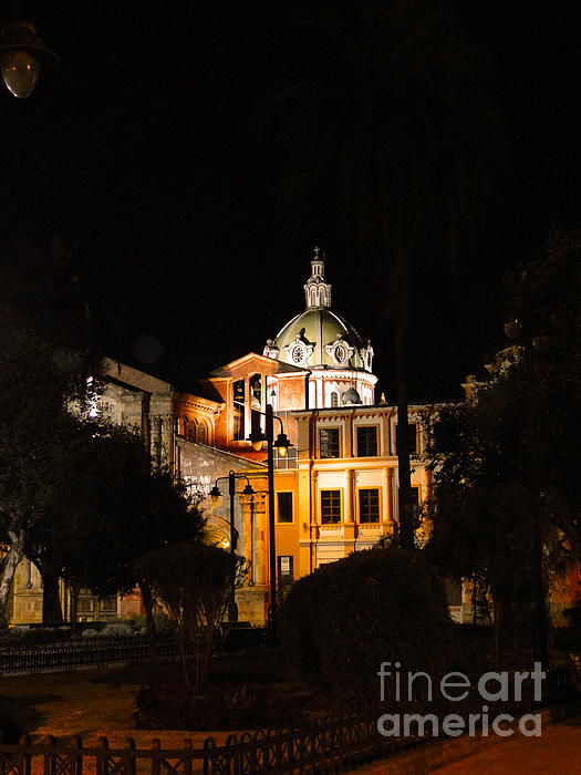 Al Bourassa - San Blas At Night in Cuenca