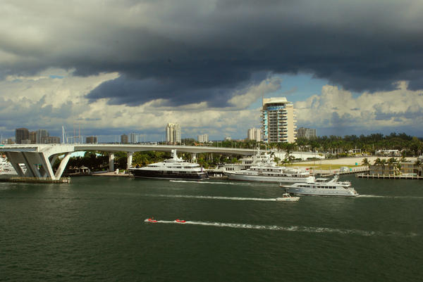 Stormy Fort Lauderdale Photograph