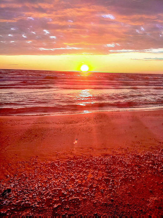 Gordon H Rohrbaugh Jr - Sun Rise on a Maine Beach