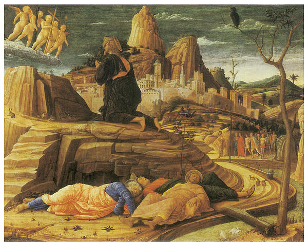 The Agony In The Garden by Andrea Mantegna