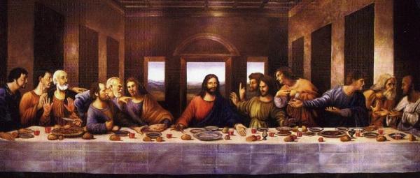 The Lords Last Supper by Mark Sanislo