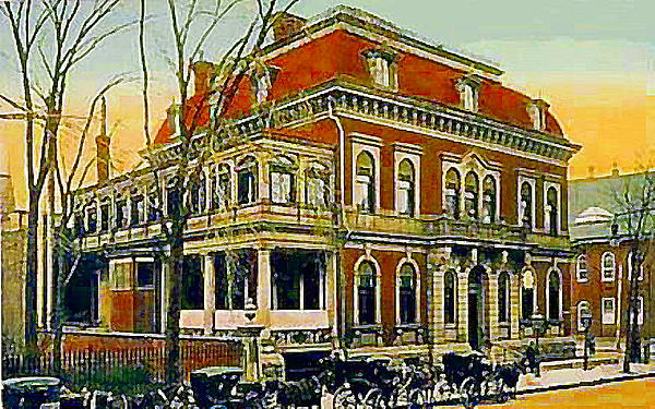 The St. James Club In Montreal Canada In 1910 by Dwight Goss