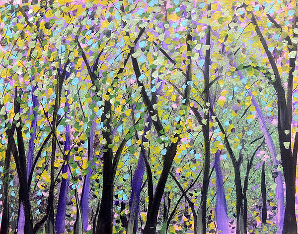 Family Treasures PRIVATE GALLERY - Trees In The Sunny Forest