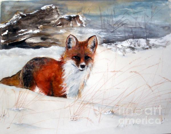 Winter Fox by Sibby S