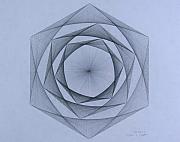 Energy Spiral Drawing by Jason Padgett Energy Spiral Drawing by Jason Padgett