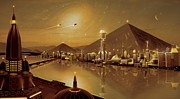 Alien City #1 Photograph by Science Photo Library
