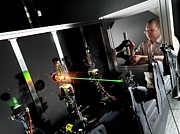 Aligning A Lamp #1 Photograph by Science Photo Library