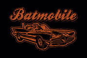 Batman - Batmobile #1 Digital Art by Brand A