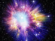 Big Bang #1 Photograph by Science Photo Library