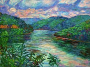 Bluestone Lake Painting by Kendall Kessler