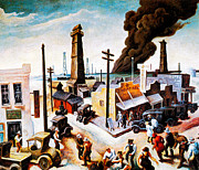 Boomtown #2 Photograph by Thomas Hart Benton