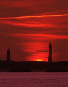 Cape Henry Lighthouses  #1 Photograph by Pete Federico