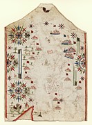 Chart Of The Mediterranean Sea #1 Photograph by Science Photo Library