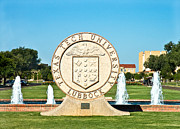 Classical Image of the Texas Tech University Seal  Photograph by Mae Wertz