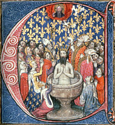 Clovis I c466-511 #2 Painting by Granger