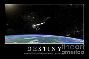 Destiny Inspirational Quote #1 Digital Art by Stocktrek Images