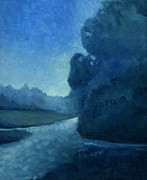 Dusk Painting by Katherine Miller
