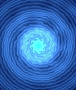 Fractal Spirals #1 Photograph by Science Photo Library
