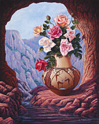 Fragrance and Dew #1 Painting by Ricardo Chavez-Mendez