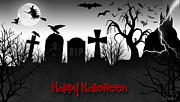Happy Halloween A Grave Mistake Digital Art by Brian Wallace