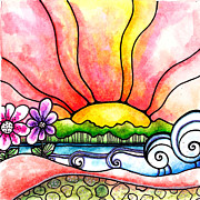 Heat Wave #1 Painting by Robin Mead