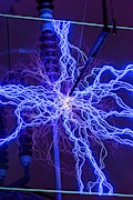 High Voltage Electrical Discharge #1 Photograph by Science Photo Library