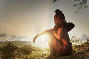 Himba Woman With Traditional Hair Dress #1 Photograph by Buena Vista Images