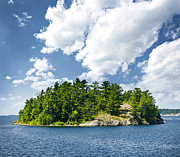 Island in Georgian Bay 1 Photograph by Elena Elisseeva