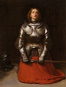 Joan of Arc #1 Painting by John Everett Millais Joan of Arc #1 Painting by John Everett Millais