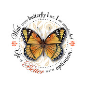 Life is Better with Optimism #2 Painting by Amy Kirkpatrick