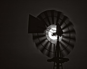 Mooned Windmill #2 Photograph by Kevin Anderson