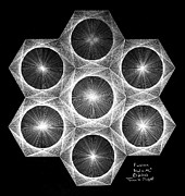 Nuclear Fusion #2 Drawing by Jason Padgett