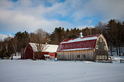 Red Vermont Barn #1 Photograph by Jeff Folger