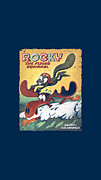 Rocky And Bullwinkle - Vintage Poster #1 Digital Art by Brand A