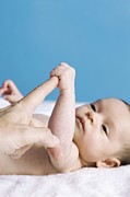 Six Week Old Baby Girl #1 Photograph by Science Photo Library